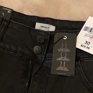 Black Forever21 jeans size-30